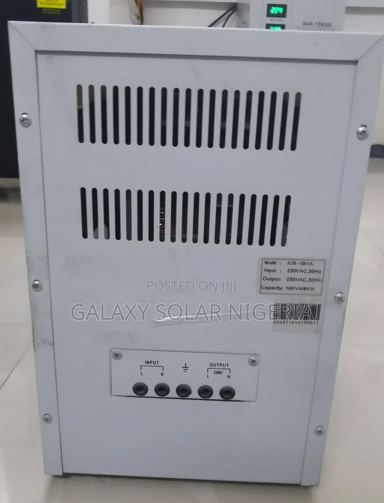 Avr 10kva Single Phase