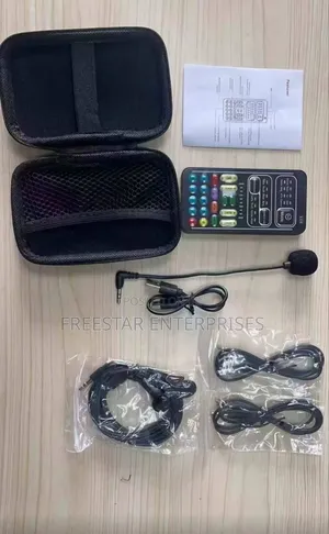 Voice Changer. Handheld Microphone Voice Changer. Sound Card