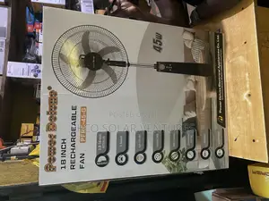 Power Deluxe 18-Inch Rechargeable Fan
