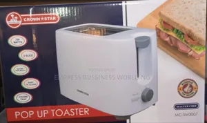 2 Slice Pop Up Toaster