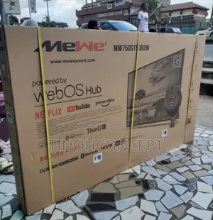 Mewe Smart Television 75 Inches 2 Years Warranty