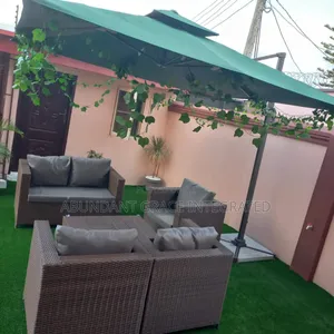 Outdoor Garden Sofa Set With a Table