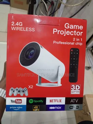 Game Projector 2.4g Wireless