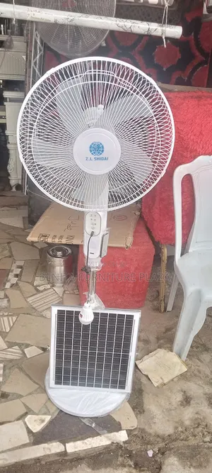 Solar Fan With Remote and Bulb