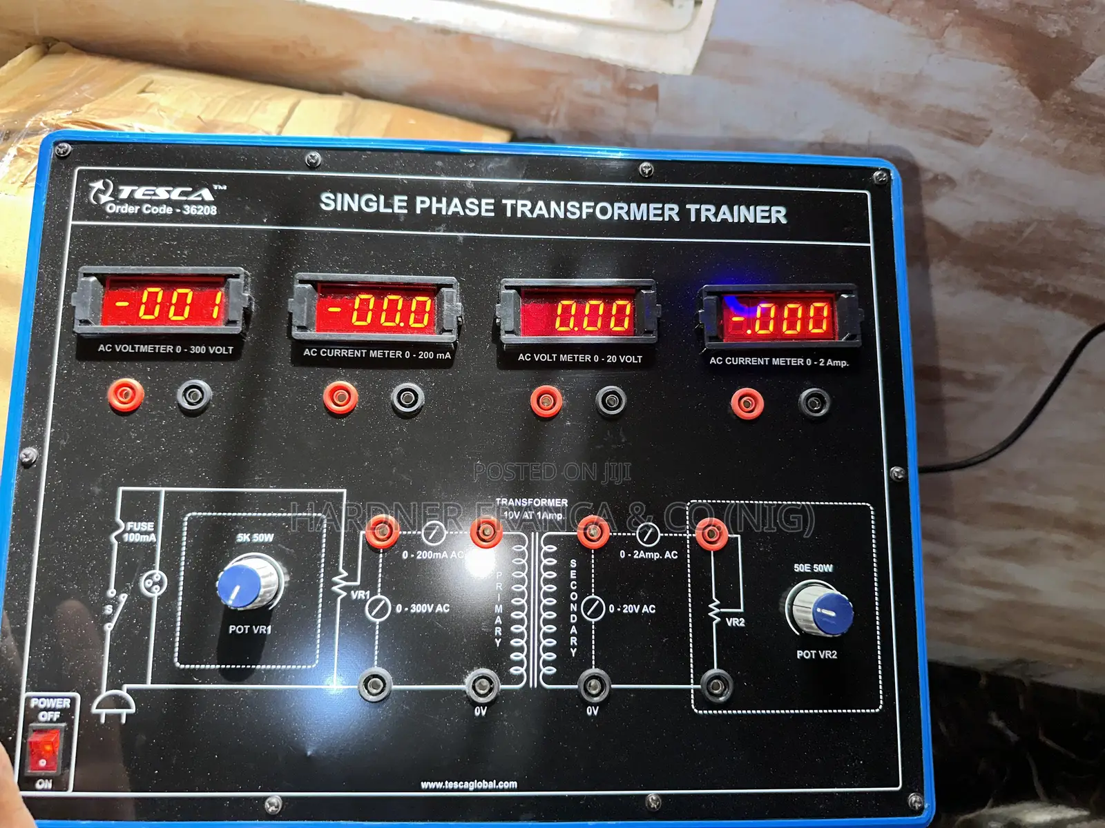 Single Phase Transformer Trainer