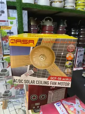 Qasa Solar Ac/Dc Ceiling Fan