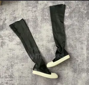 Rick Owens Leather Boot