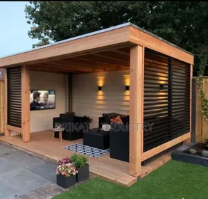 Crafting Pergola Tent and Open Bar