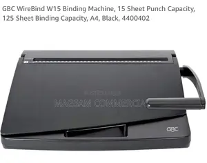 W15 Wirebind Binding Machine With Carrying Handle