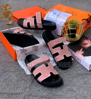 Hermes Stoned Slippers
