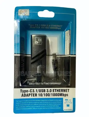 Black Gigabit Lan Usb3.0 Ethernet Adapter