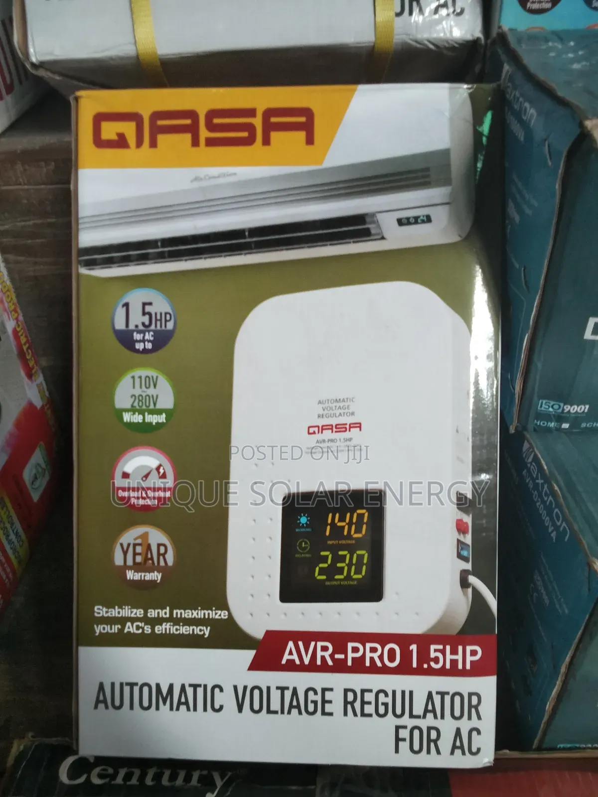 Qasa 1.5hp Automatic Voltage Regulator