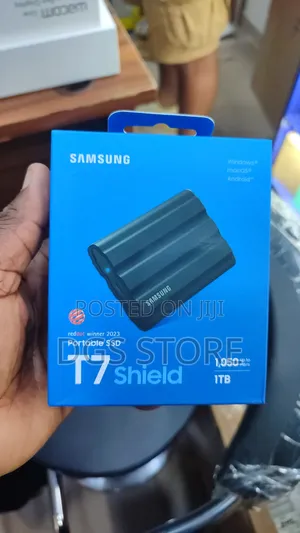 Samsung Portable T7 Shield SSD 1tb Blue