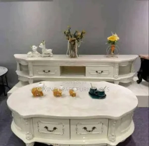 Royal Marble Center Table With Tv Stand