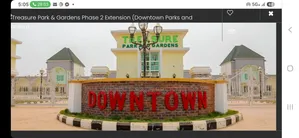 A Plot Of Land For Sale At Treasure Park And Gardens Simawa