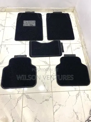 High Quality Plain Black Rug Foot Mat Universal