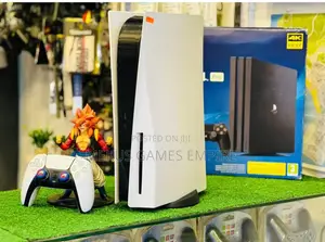 Ps5 Console + 10 Installed Games Both Fc25,Mk,Gta Nd More