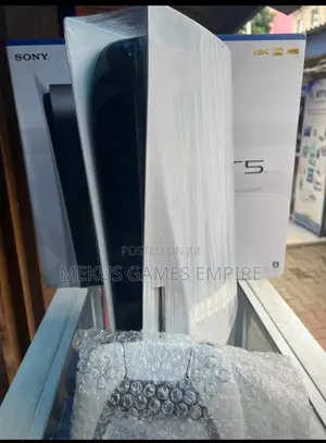 Ps5 Console + 10 Installed Games Both Fc25,Mk,Gta Nd More