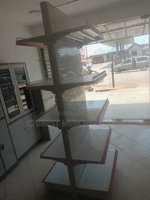 Double Sided Supermarket Shelves