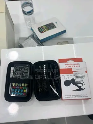 Portable Handheld Microphone Voice Changer With Sound