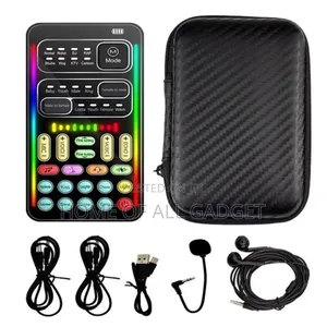 Portable Handheld Microphone Voice Changer With Sound