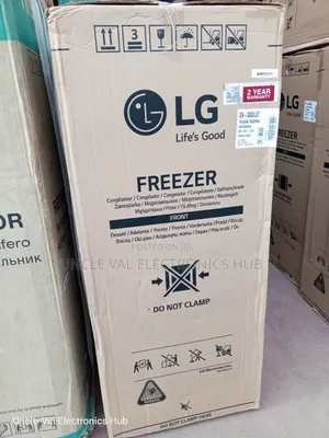 Lg Upright Freezer Silver