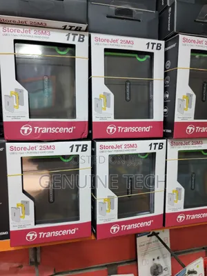 Transcend External Hard Drive 1tb