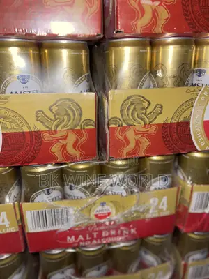 Amstel Malta Premium Can Drink - 33cl X 24 Cans