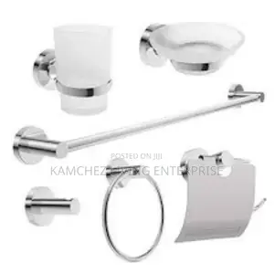 Brimix 7-Piece Bathroom Accessory Set – Durable Stylish