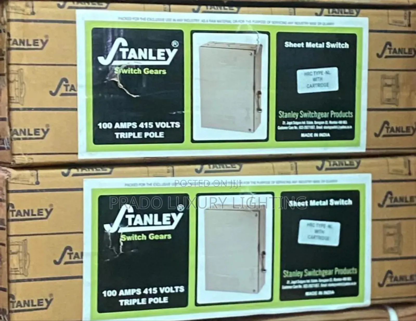 100amps Stanley Switch Gears