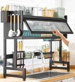 85cm Plate Rack With Cover
