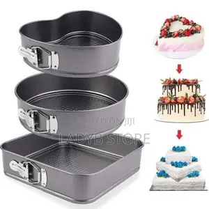 3set Cake Pan / Cake Baking Pan