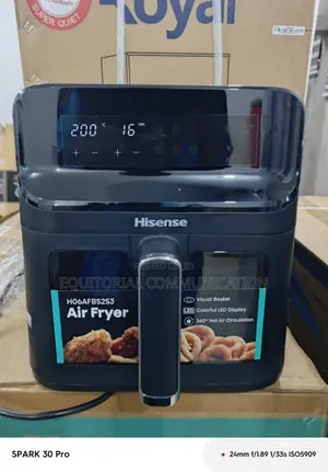 Hisense 6.7l Digital Air Fryer H06afbs2s3