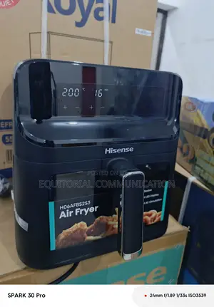 Hisense 6.7l Innovative Air Fryer H06afbs2s3