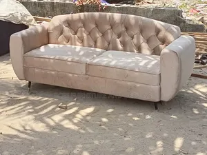 Nude Color 3 Sitter Couch