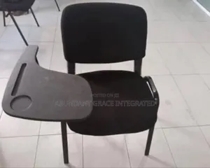 Four Leg Training Chair With Writing Pad.
