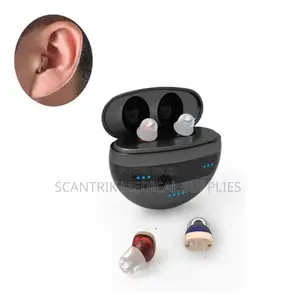Dual Microphone Ear Hearing Aid for Deafness