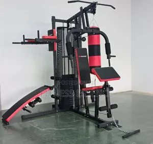 Newly Imported 3 Station Gym With Punching Bag