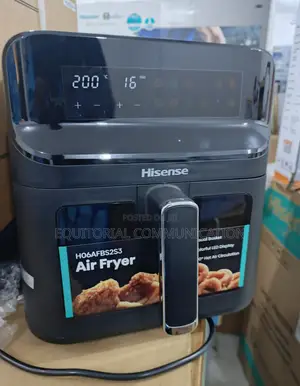 Hisense 6.7l Ergonomic Air Fryer H06afbs2s3
