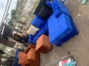 L-Shaped Fabrics With Single +Ottoman Can Come in Colors