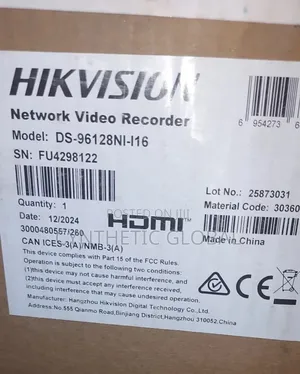 Ds-96128ni-116. Hikvision 128ch NVR