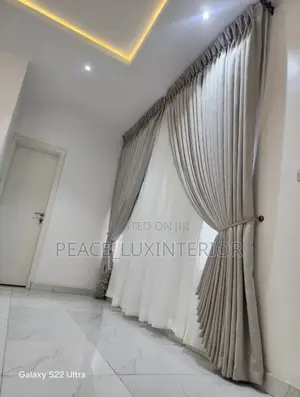 Unique Beige Curtain