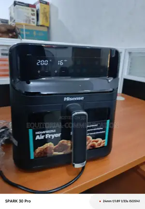 Hisense 6.7l Smart-Enabled Air Fryer H06afbs2s3