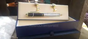 Original Pen With Cufflinks Set And Quality Box