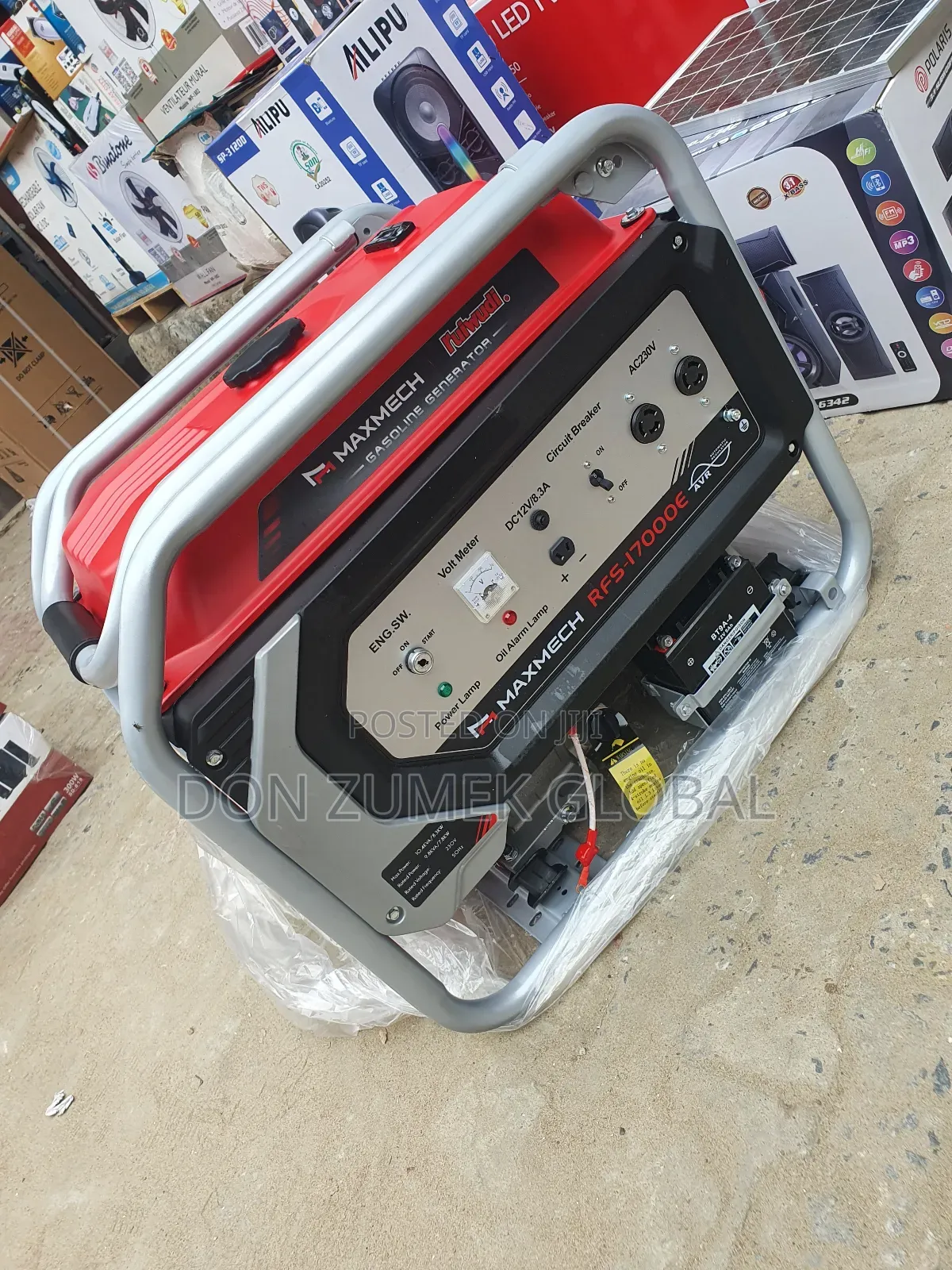 Heavy Duty Three Phase 15kva Maxmech Generator
