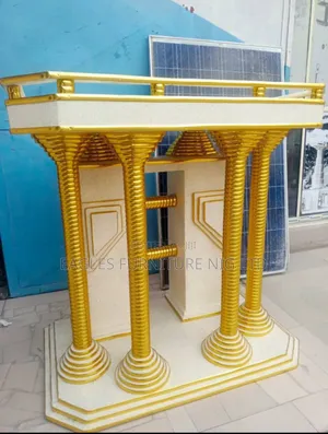 Quality and Unique Golden Church Pulpit