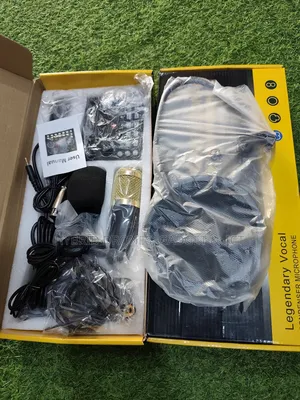 Recording Studio Condensr Kit With Sound Card Audiostreaming