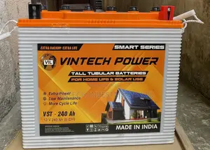 Vintech 240ah/12v Tubular Batteries Weight of 66.5kg