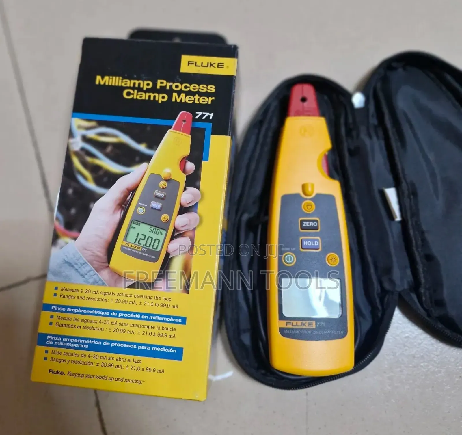 Fluke 771 Milliamp Process Clamp Meter