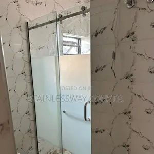 Shower Glass Cubicle With Foreign Sliding Door